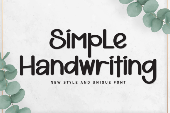 Download Simple Handwriting - Premium Resources